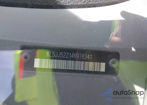 2004 Suzuki Forenza Ex/Lx из США, поврежденный, VIN KL5JJ52Z14K978341